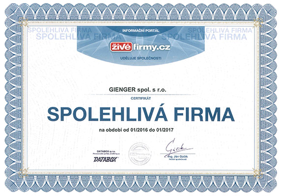 spolehlivá firma