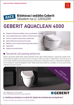 Bidetovací sedátko Geberit AquaClean 4000