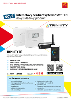 Bezdrátový termostat TRINNITY