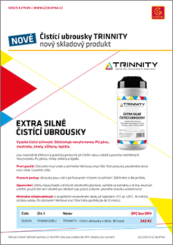 Čistící ubrousky TRINNITY