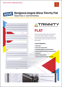 Otopné žebříky TRINNITY Flat